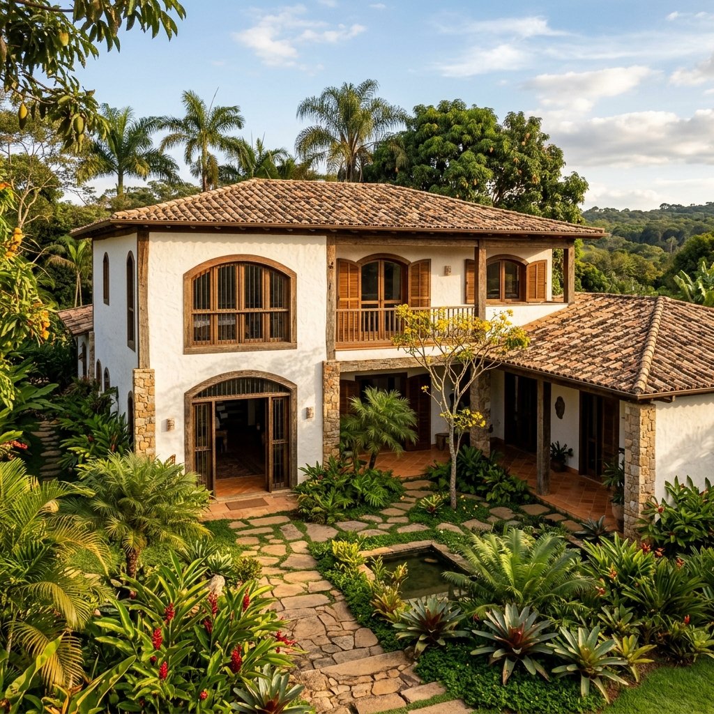 Residência Colonial Moderna